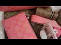 What s In My Coach City Tote Pink Lemonade