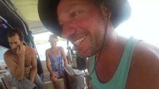 50 knot wind STORM and STITCHES Episode 67 Sailing Catalpa