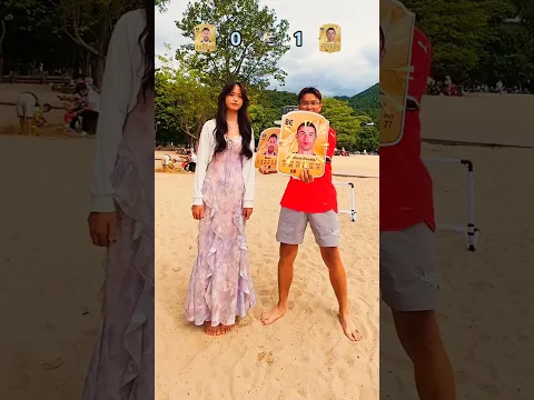 Messi vs Ronaldo: The Beach Football Challenge You Won't Want to Miss 🌴🔥 #football #shorts