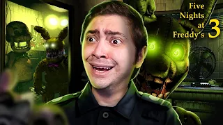 alanzoka jogando Five Nights at Freddy's 3