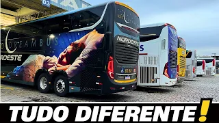 THE LARGEST VARIETY OF BUSES IN BRAZIL?? GREAT MOVEMENT AT THE BALNEÁRIO CAMBORIÚ BUS STATION