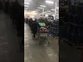 MAJOR LINES AT THE STORE BJ s in South New Jersey near the Shore 3-12-2020 Corona virus Food Rush