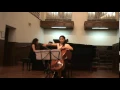 Debussy Beau Soir (cello and piano)