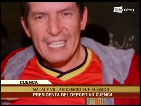 Nataly Villavicencio fue elegida presidenta del Deportivo Cuenca