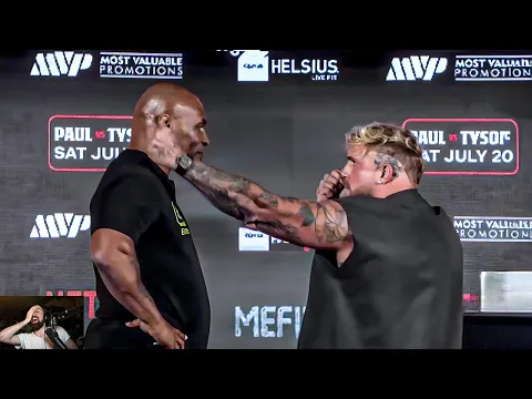 Download MP3 Jake Paul tries to intimidate Mike Tyson