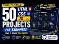 Learn HTML CSS and JavaScript by Building 50 Projects Introduction
