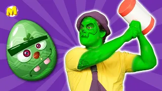 ZOMBIE SURPRISE EGG and More 20min+ Millimone | Kids Songs and Nursery Rhymes