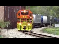 Illinois Midland RR Nacelle Train at Pekin IL - April 27 2021