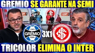 💙PASCOAL E ZÉ ELIAS DEBATEM GRÊMIO 3 X 1 INTERNACIONAL PELA COPA DO BRASIL! IMORTAL NA SEMIFINAL!