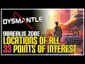 Dysmantle Borealis All Points of Interest Locations