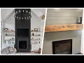 75 Shiplap Wall Living Space With A Shiplap Fireplace Design Ideas You ll Love