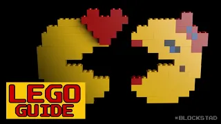 How to make a simple 2 minutes lego “openable” pac-man. 
