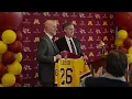 Gopher Men s Hockey Coach Brett Larson First Day Behind The Scenes