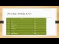 R Programming 16 - Data Frames continued and SUMMARY
