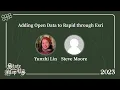 Adding Open Data to Rapid through Esri - Yunzhi Lin Steve Moore