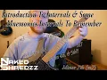 Introduction To Intervals - Melodic Intervals Mnemonics