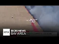 Fire burning near Tracy and Altamont Pass shuts down Highway 580