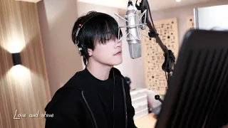 周柯宇 在暴雪时分 插曲 Love And Shine 录音室花絮 Zhou Keyu Amidst A Snowstorm Of Love Recording Studio BTS 