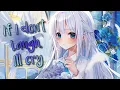Download Lagu Nightcore - If I Don't Laugh, I'll Cry (Lyrics)