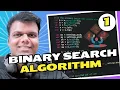 Binary Search Algorithm Algorithms series for interview prep SDE Competitive Programming