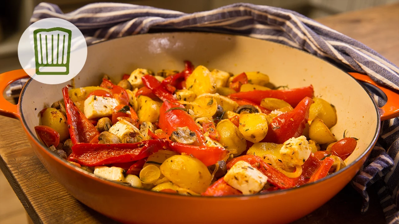 Gebratene Champignons in Saurer Sahne zubereiten - Pilzpfanne Rezept