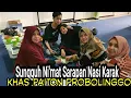 Sungguh Ni'mat Sarapan Nasi Karak Khas Paiton Probolinggo