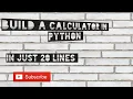 Build a calculator with Python Rahul Arya