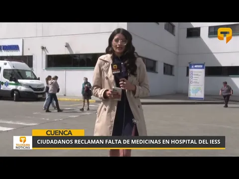 Ciudadanos reclaman falta de medicinas en hospital del IESS