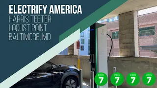 Electrify America Harris Teeter Locust Point Baltimore MD Charging Site Review
