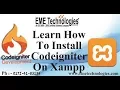 Codeigniter Installation In Xampp EME Technologies