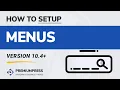 WordPress Menu Navigation - PremiumPress Tutorial 2021