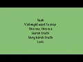Drake - shoe fits ( Lyrics )