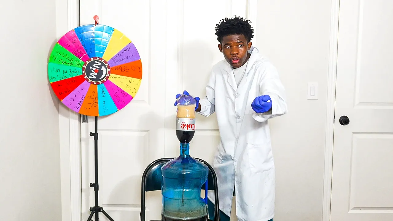 I Tried Making The World's Biggest Giant Coke & Mentos Experiment