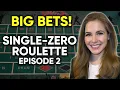 1000 VS Single 0 Roulette BOXING A SINGLE NUMBER 100 SPINS