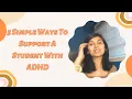 How to Teach and Support Students with AD AD Classroom Strategies for Teachers AD Symptoms
