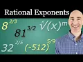 How to Convert Rational Exponents to Radical Form Evaluate Fractional Exponents