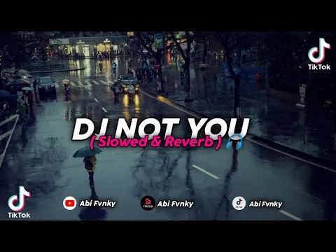 Download MP3 DJ Not You ( Slowed & Reverb) 🎧