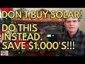 Lagu URGENT! Do Not Buy Solar! Do This Instead. Save $1,000's!!! Mango Power E Review