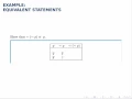 Logic Example Equivalent Statements