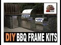 DIY Outdoor Kitchen Frame Kits Over 50 000 home owners have used our system with Amazing results