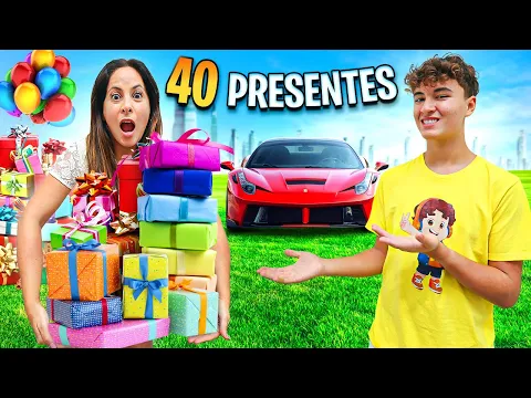 Download MP3 Surpreendendo nossa mãe com 40 PRESENTES em seu aniversário de 40 anos!