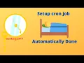 How to setup cron job with php script without cpanel