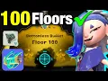 Splatoon Raiders BOTTOMLESS BUFFET How to FINISH 100 FLOORS