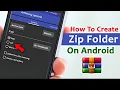 How to Create a Zip File in Android Easy Method