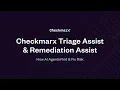 Checkmarx Triage Assist Remediation Assist demo