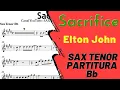Sacrifice - Elton John - Partitura Sax Tenor Bb Sheet Music