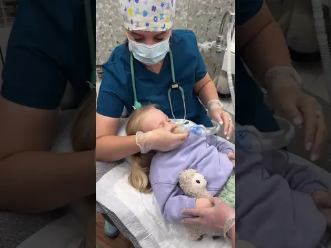 La chica tenia miedo pero lo que iso la enfermera sorprendio a todos 😱❤️