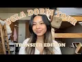 UCLA TRANSFER DORM TOUR Deluxe triple dorm