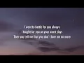 Bailey Zimmerman - Where It Ends (Lyrics)