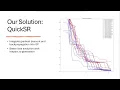 QuickSR Hybrid Implementation of Genetic Programming Backpropagation and Bytecode VM
